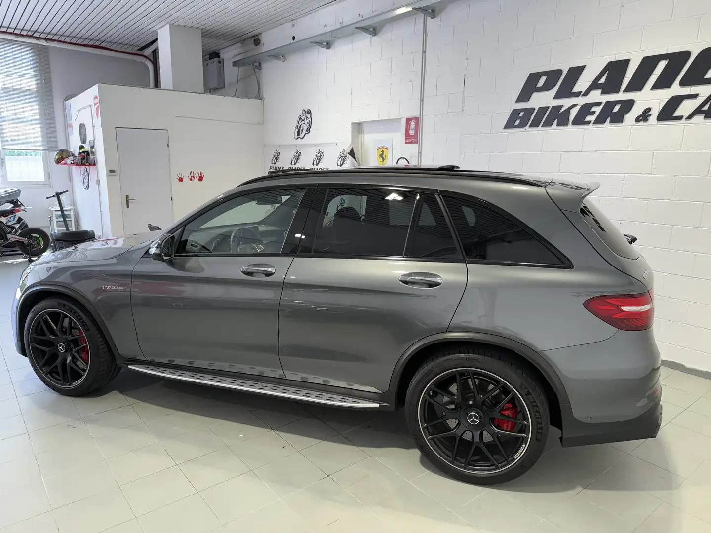 Mercedes-Benz GLC 63 AMG S 4matic S.bollo e Bollo ok Grigio - 2