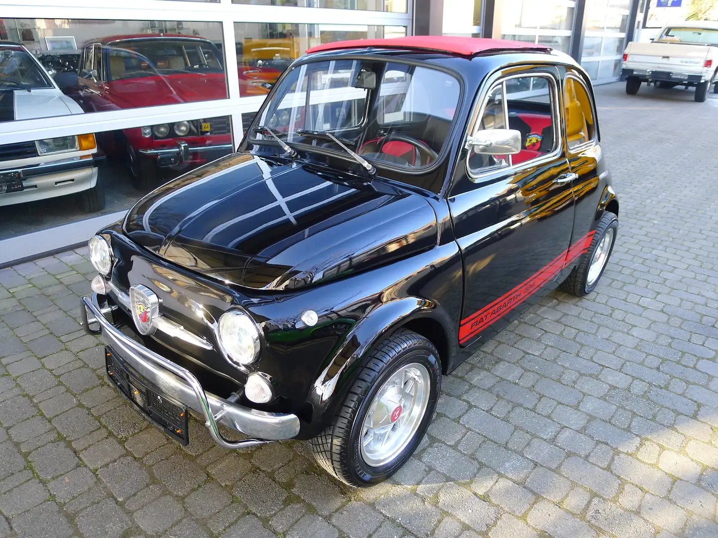 Fiat 500 Abarth Look Schwarz - 2