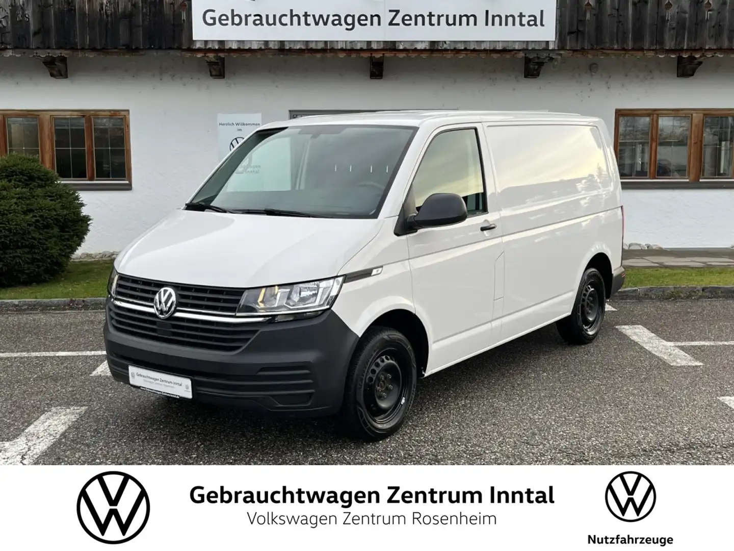 Volkswagen Transporter Kasten T6.1 KR 2,0 TDI (AHK+Klima+PDC) Bianco - 1