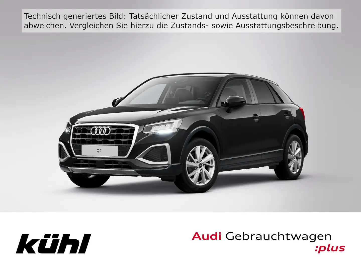 Audi Q2 35 TFSI S tronic advanced Navi+/AHK/Kamera/Co Schwarz - 1