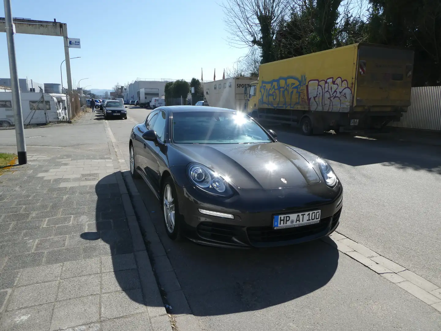 Porsche Panamera Diesel Brun - 2