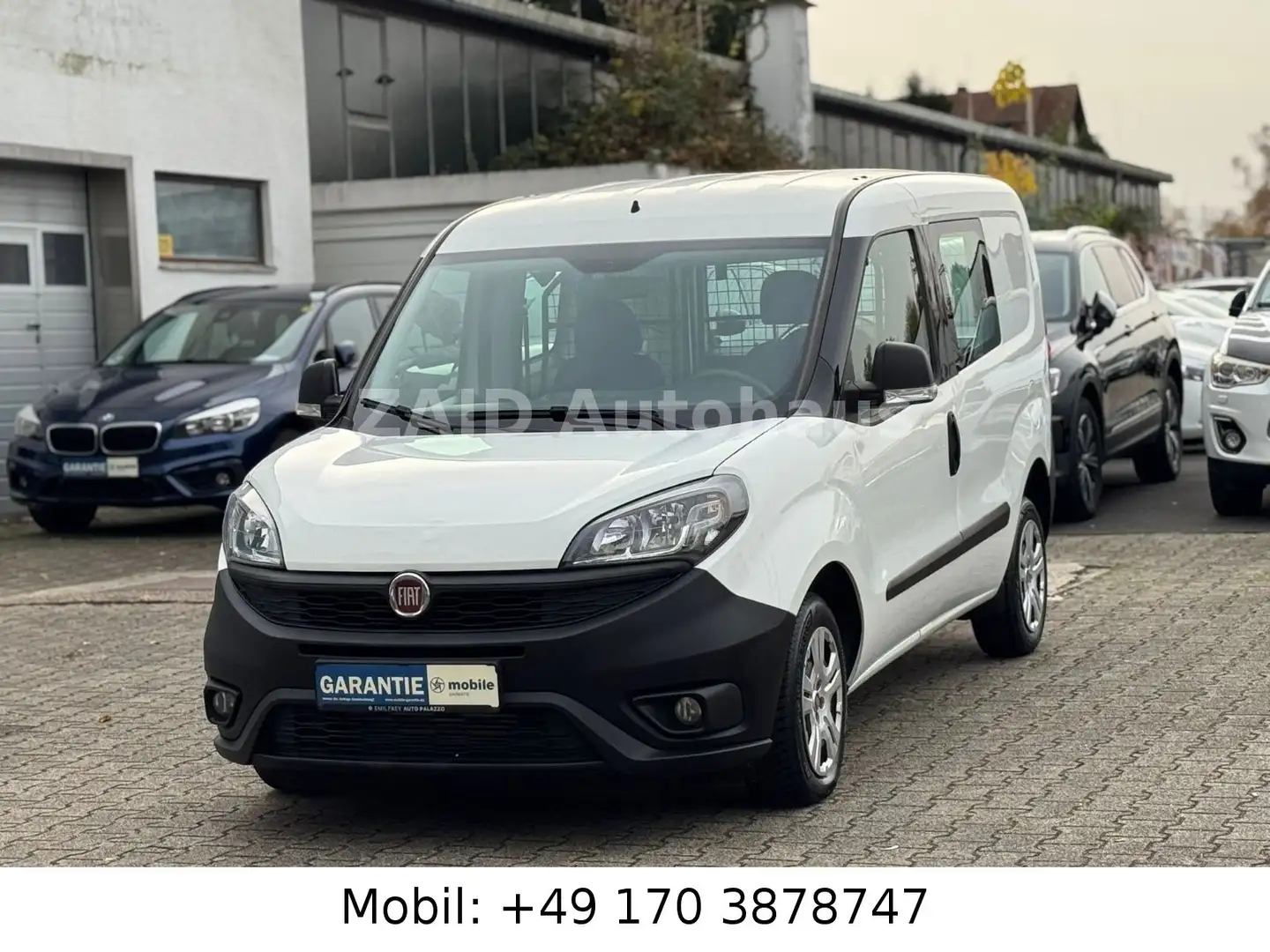 Fiat Doblo Doblò SX Kasten*1HAND*NAVI*PDC*AHK Weiß - 1