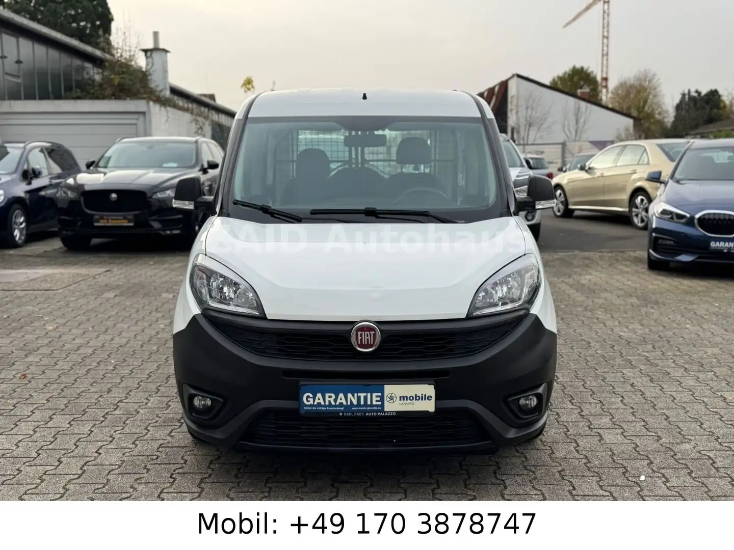 Fiat Doblo Doblò SX Kasten*1HAND*NAVI*PDC*AHK Weiß - 2