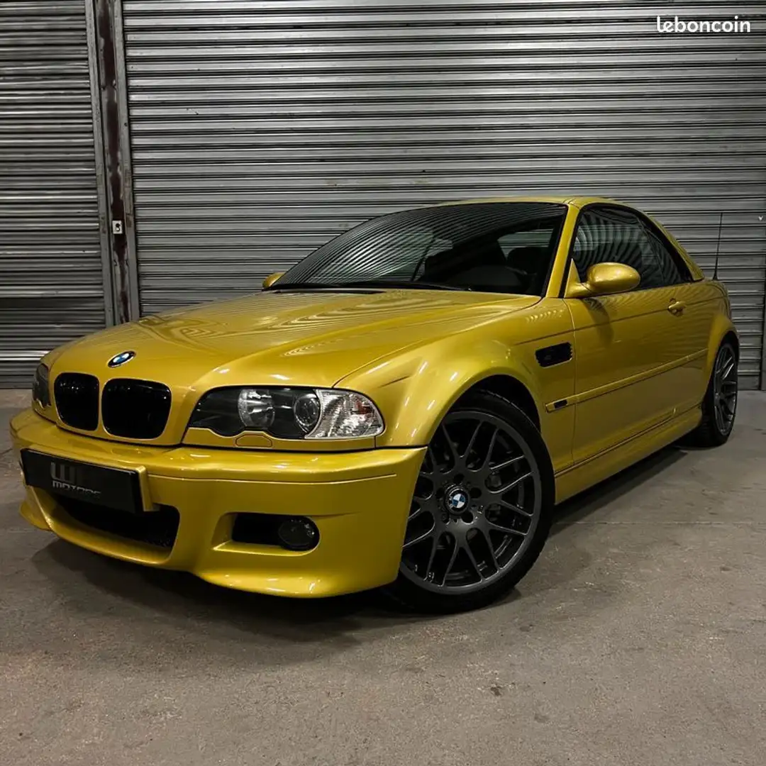 BMW M3 e46 boite manuelle jaune phoenix Żółty - 1