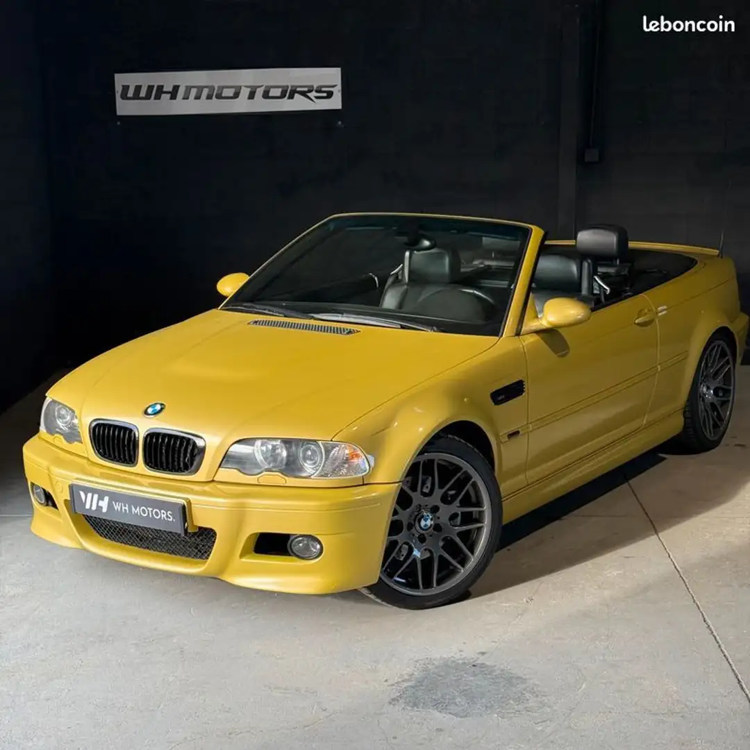BMW M3 e46 boite manuelle jaune phoenix Jaune - 2