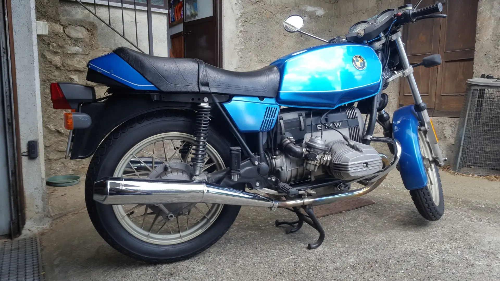 BMW R 45 Blu/Azzurro - 1