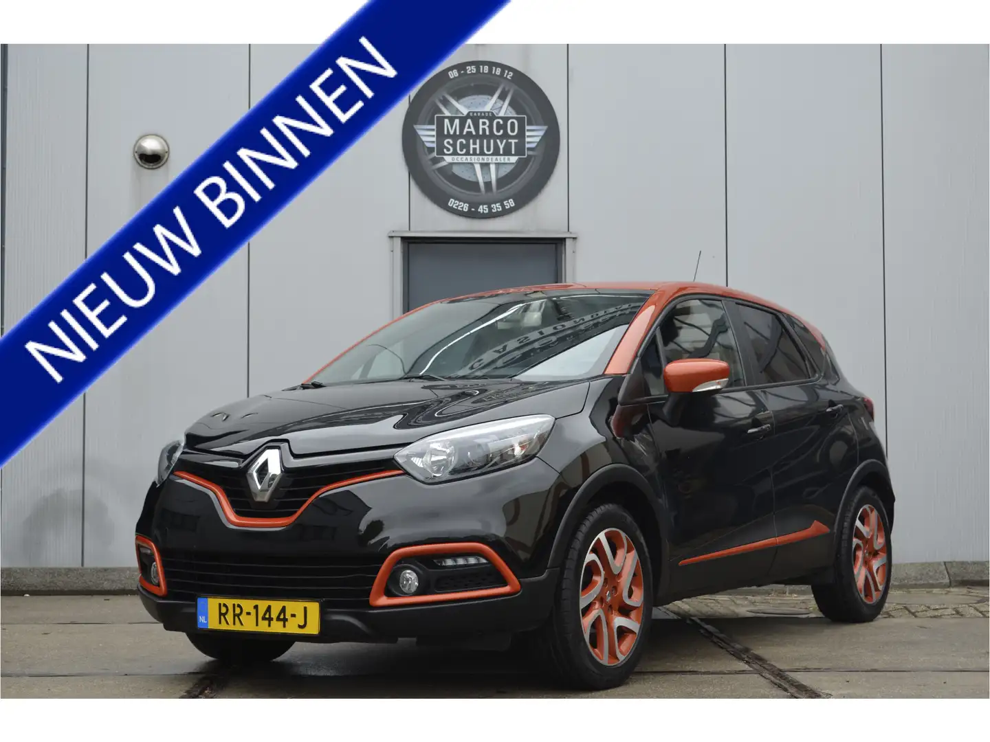 Renault Captur 0.9 TCe Authentique Zwart - 1