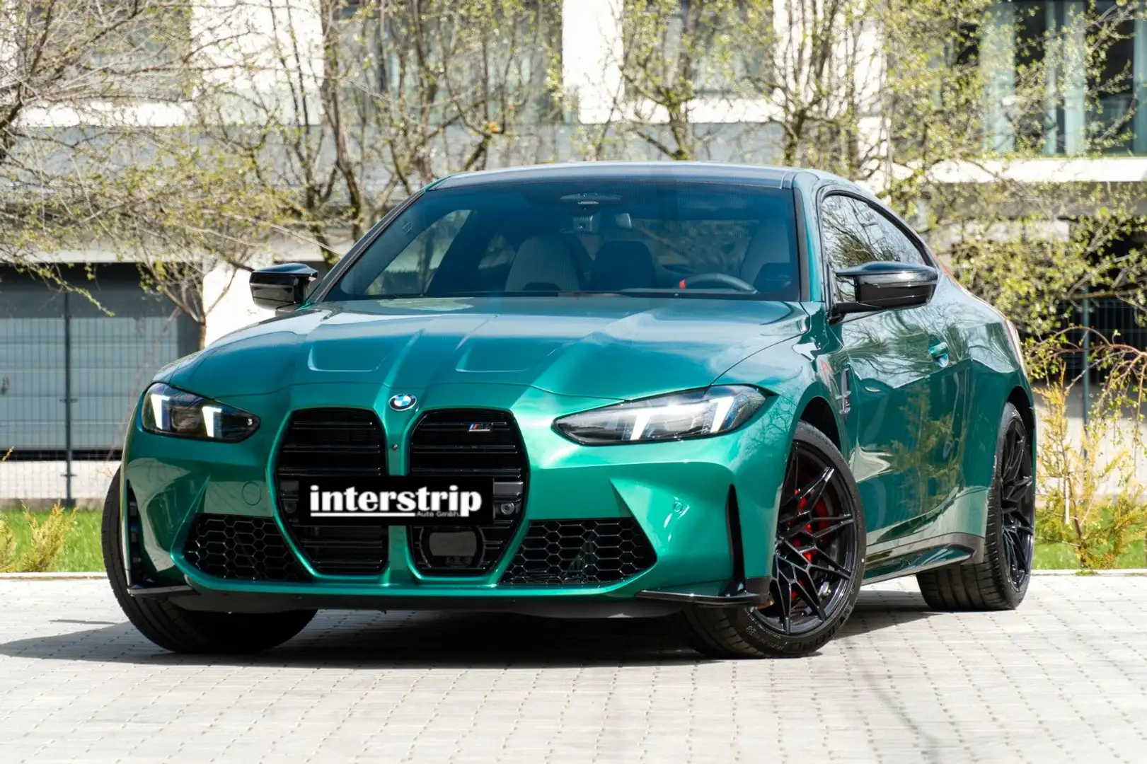 BMW M4 Competition M XDRIVE.DR.ASS.PRO.K/K.LED.360° Grün - 1