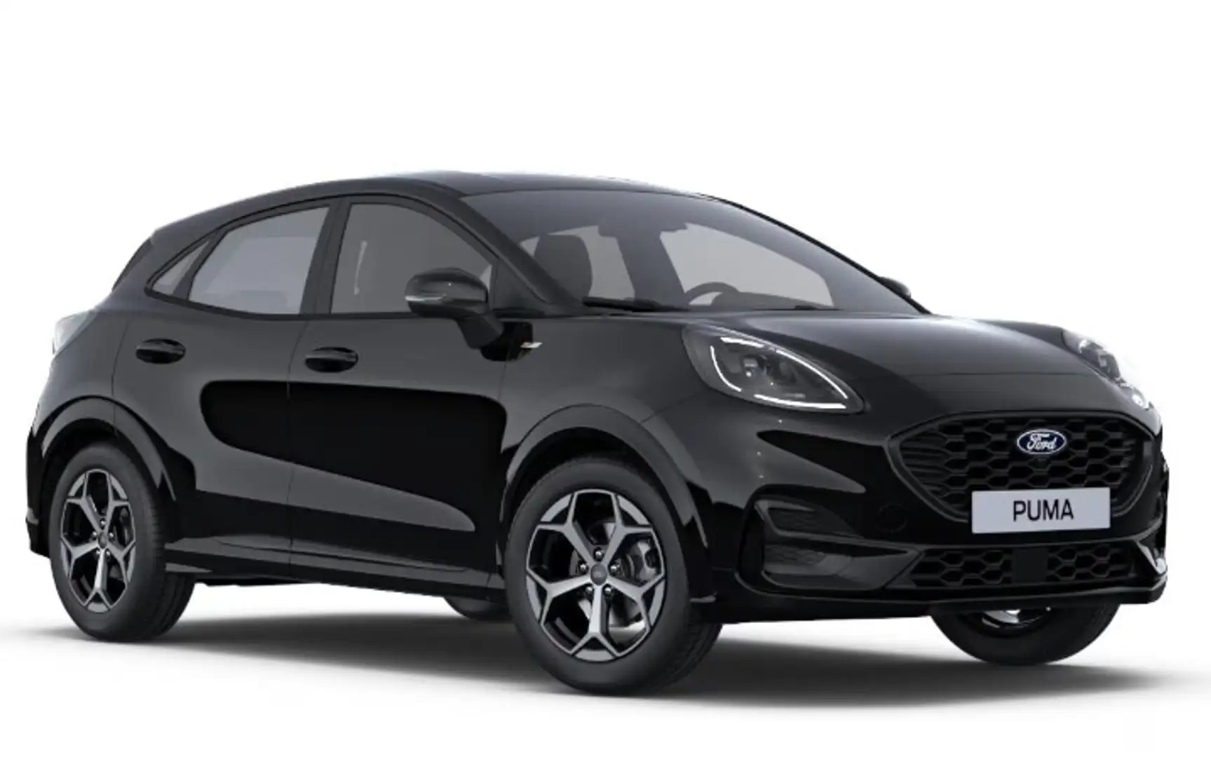 Ford Puma 1,0 EcoBoost Hybrid ST-Line Schwarz - 2