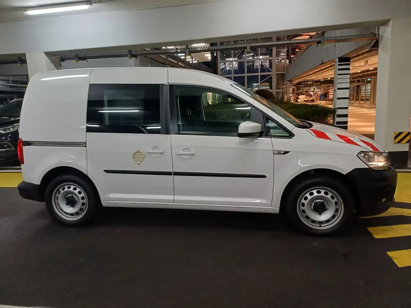 Volkswagen Caddy Kasten(ErdgasCNG)Benzin*Schrank*Navi*Klima Weiß - 2