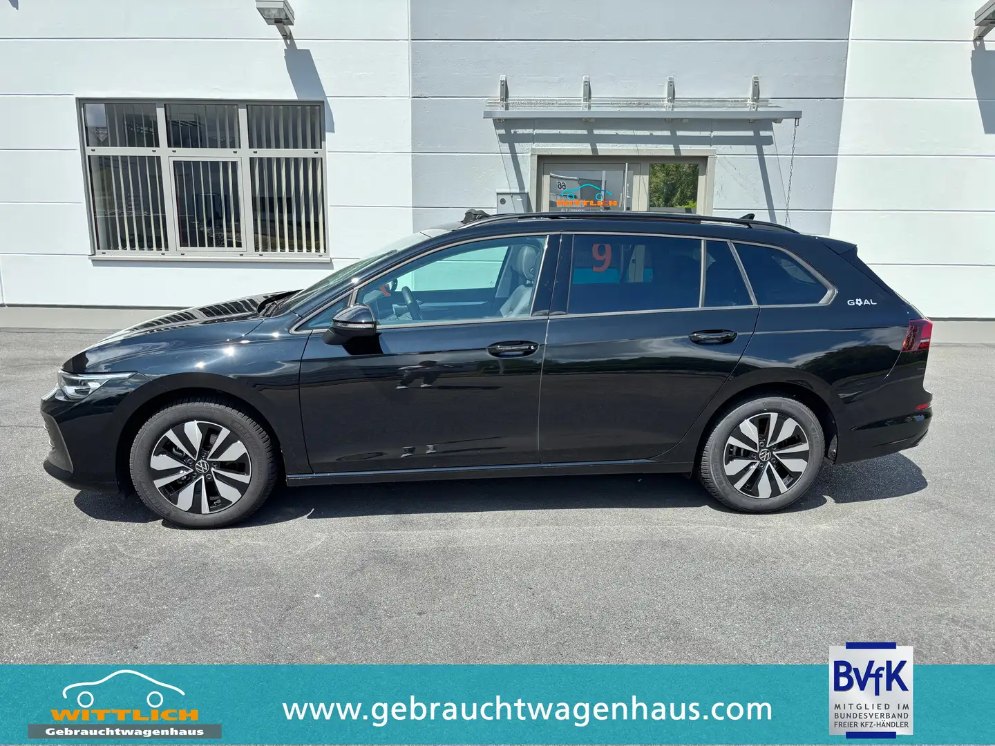 Volkswagen Golf Variant 1.5 TSI - "GOAL" +Schiebedach, +LED, +Garantie Zwart - 2
