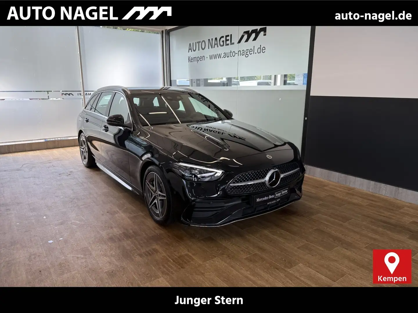 Mercedes-Benz C 220 C 220 d T AMG +LED+NAVI+AHK+DISTRONIC+Kamera+ Navi Schwarz - 1