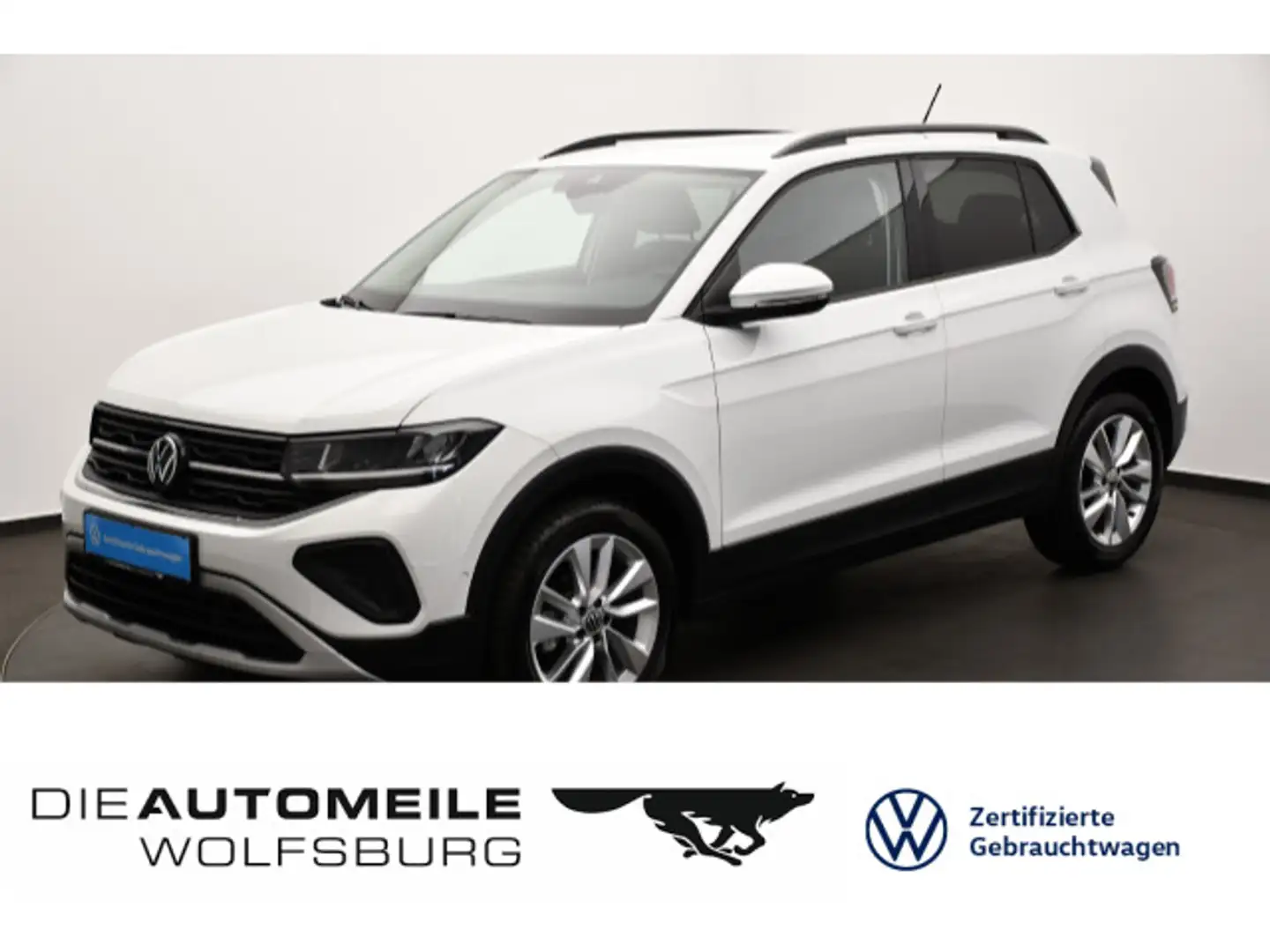 Volkswagen T-Cross 1.0 TSI Life LED/ACC/Beats Weiß - 1