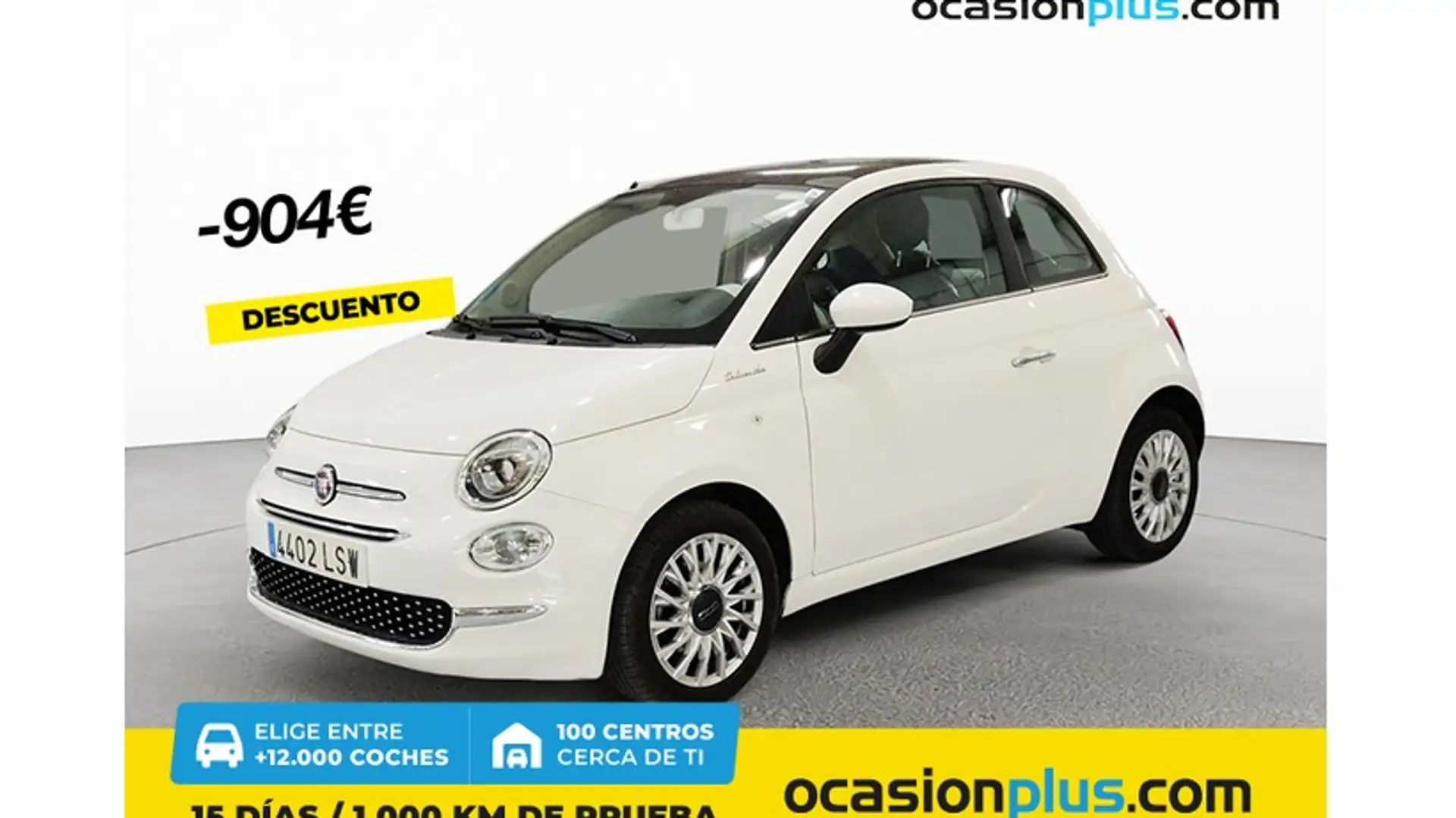 Fiat 500 1.0 Hybrid Dolcevita 52kW Blanco - 1