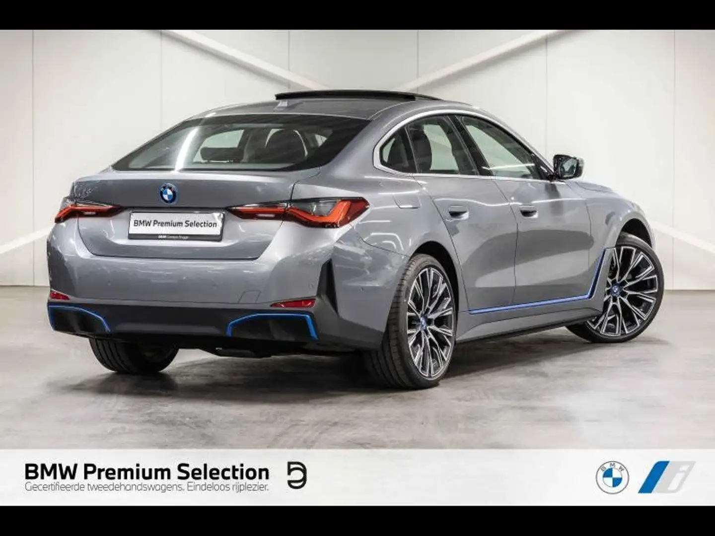 BMW i4 eDrive40 Gran Coupé | SUNR | ACC | LASER | Szary - 2