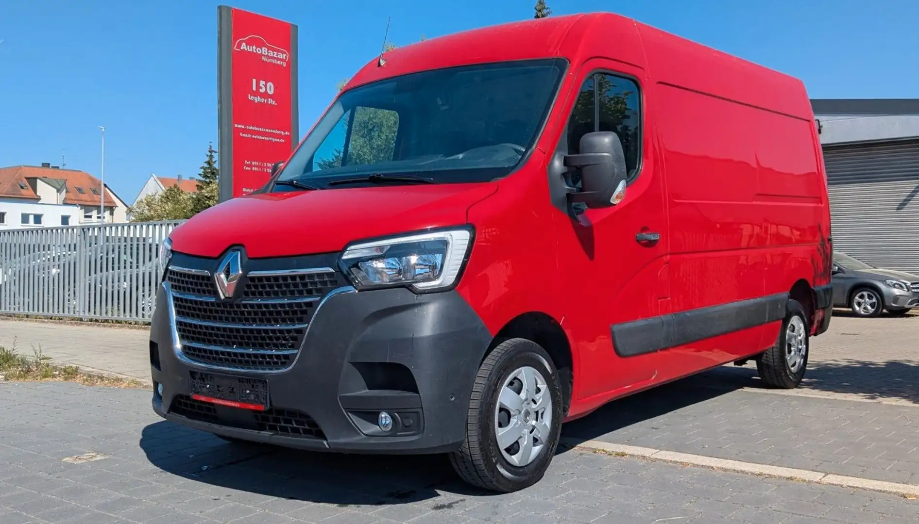 Renault Master III Kasten L2H2 HKa 3,5 Komfort / 150 PS Червоний - 1