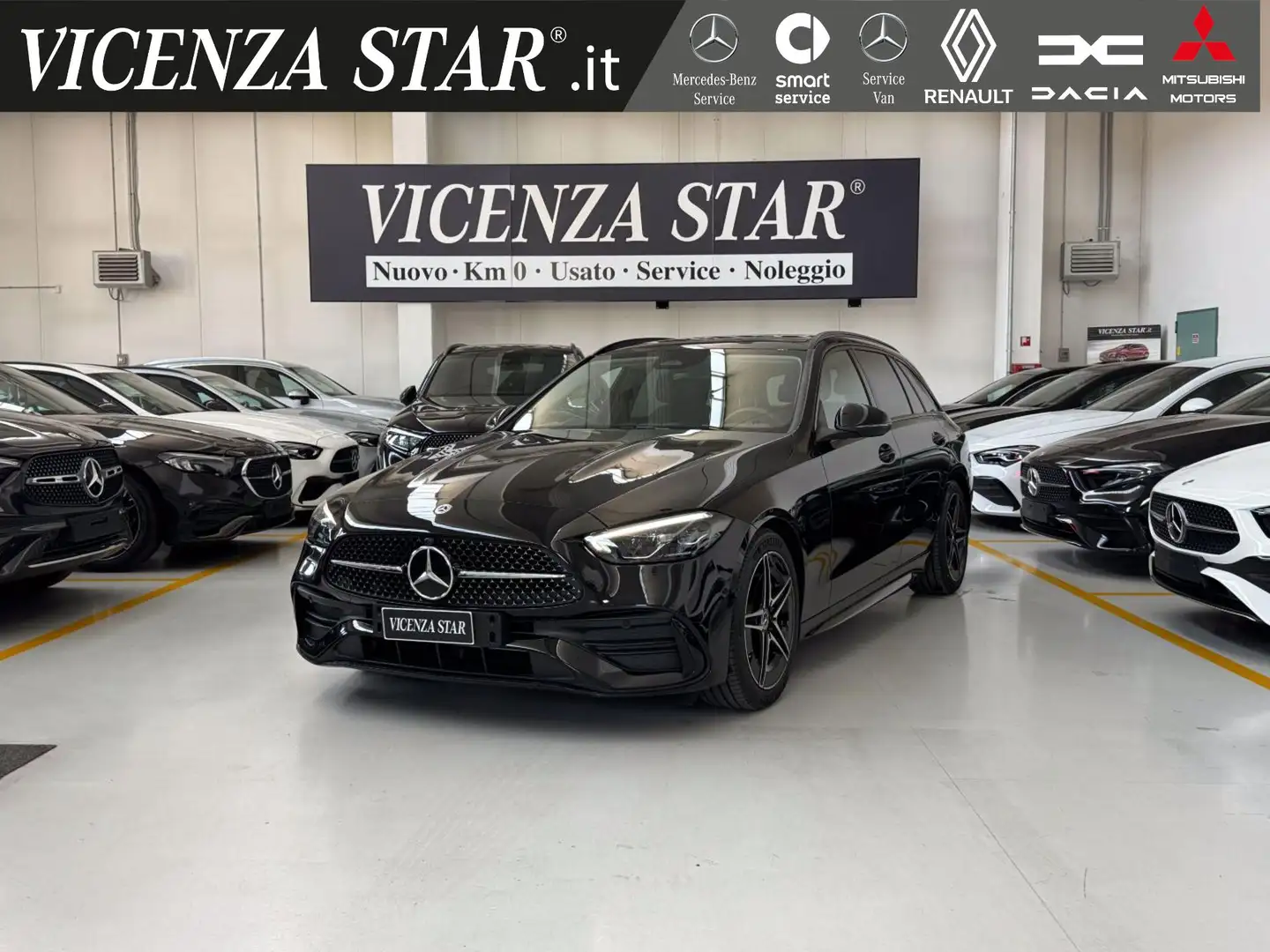 Mercedes-Benz C 200 d MHV S.W. AMG PREMIUM Nero - 1