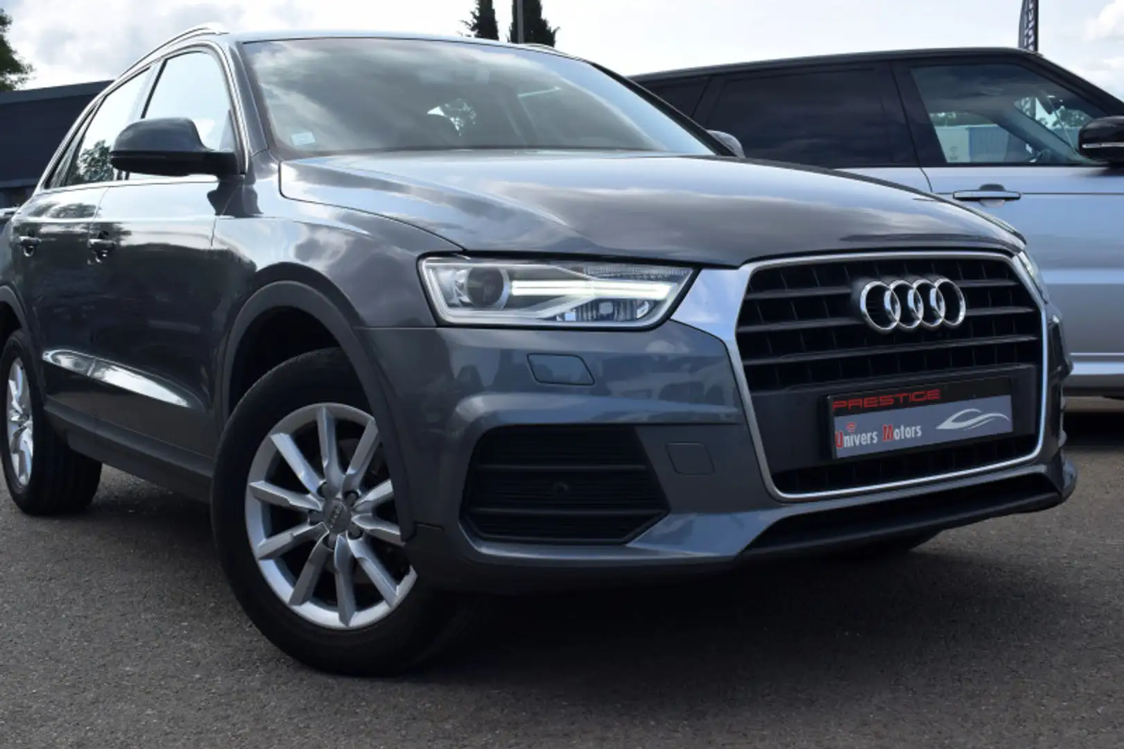 Audi Q3 2.0 TDI 120CH BUSINESS LINE Gris - 2