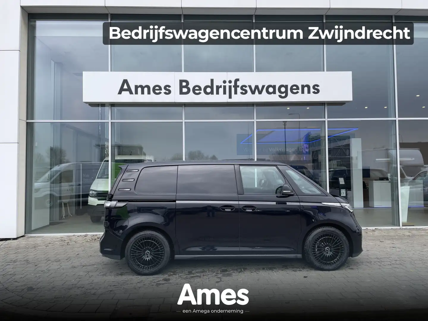 Volkswagen ID. Buzz Cargo Black edition 77 kWh / 204 Pk | Achterdeuren | App Negru - 1