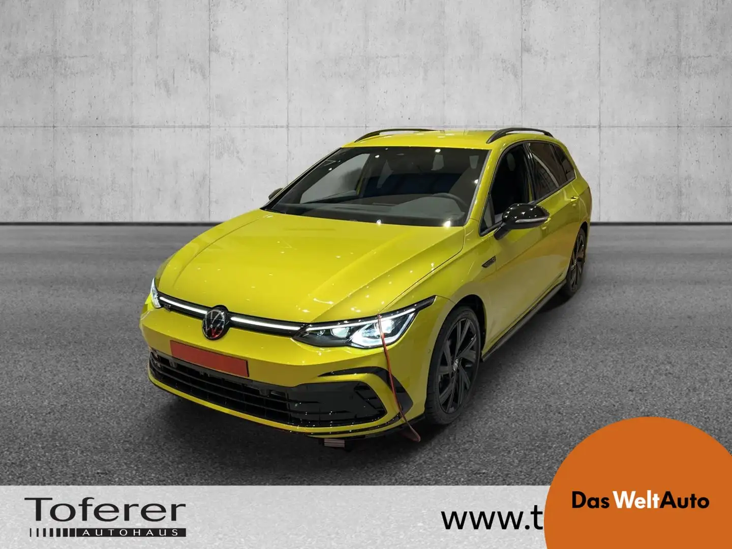 Volkswagen Golf Variant R-Line mHeV DSG Żółty - 1