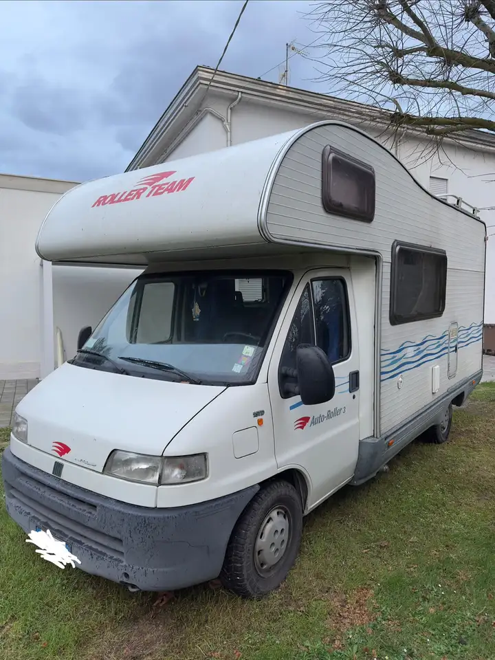 Caravans-Wohnm Autoroller Roller Team Mansardato Anno 2001, foto 3