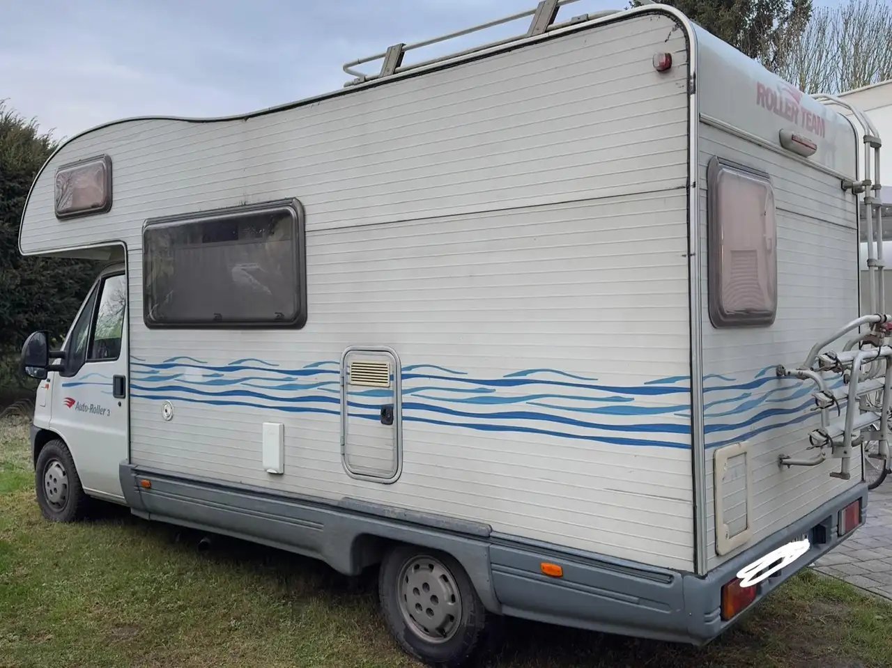 Caravans-Wohnm Autoroller Roller Team Mansardato Anno 2001, foto 4