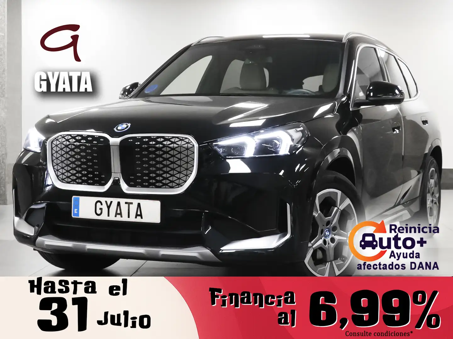 BMW iX1 eDrive20 Чорний - 1