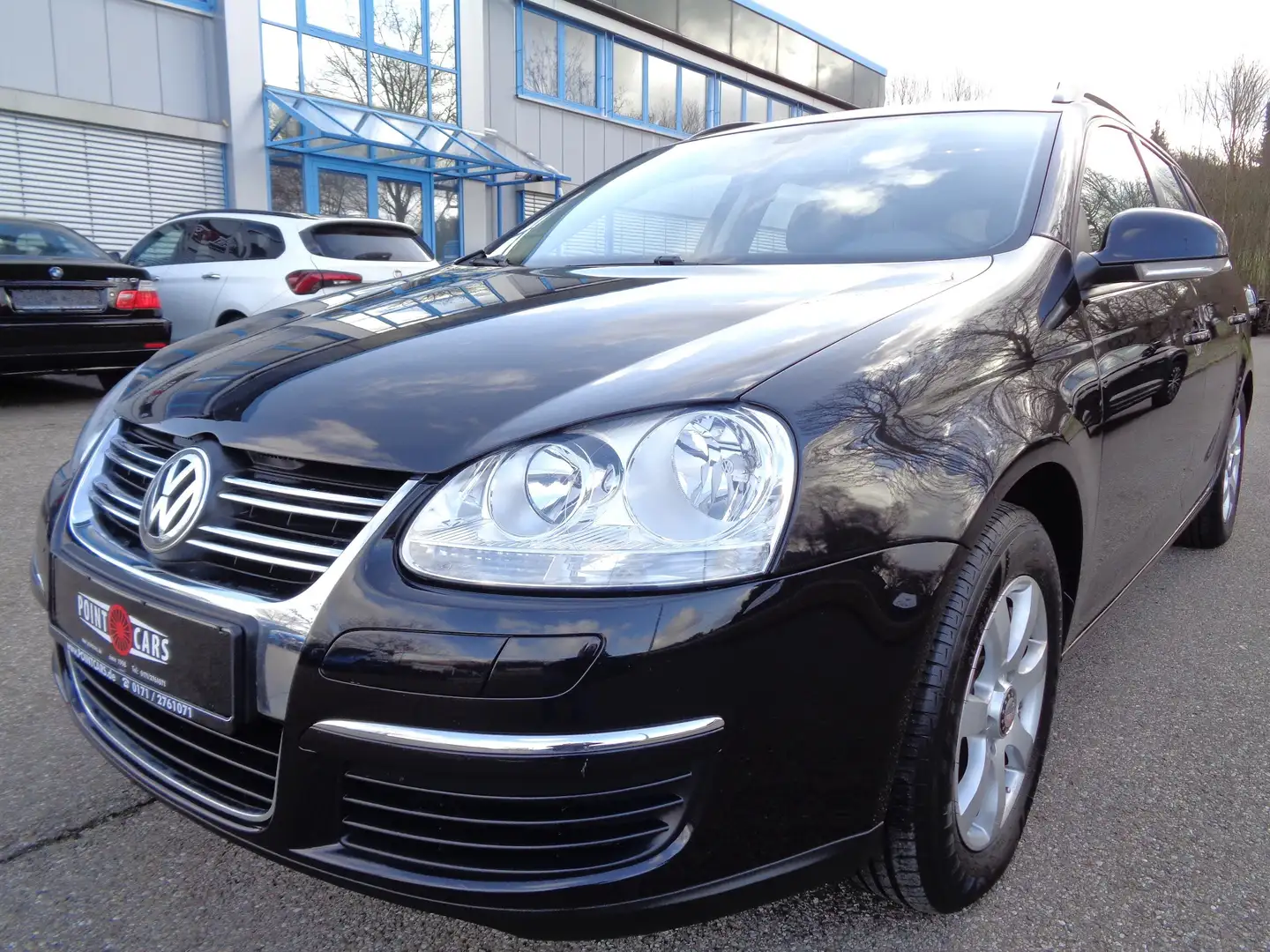 Volkswagen Golf Variant 5 Trendline 1.6 16V Kombi 2.HAND-EURO4-WR-ALU-SHZ* Nero - 1