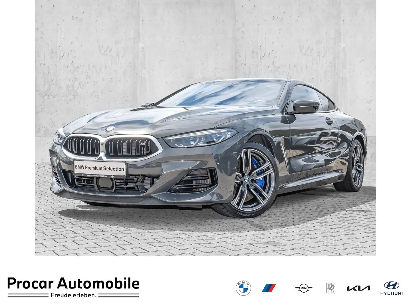 BMW M850 i xDrive Coupé M Sport HUD ACC 360°KAM RFK Gris - 1