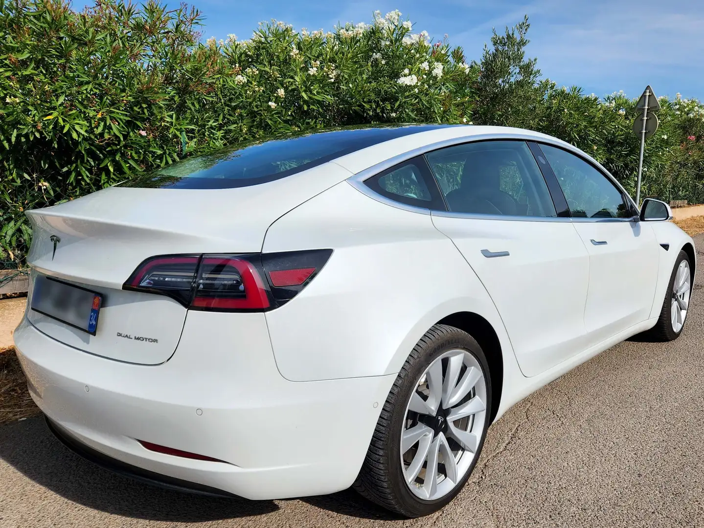 Tesla Model 3 MODEL 3 Long Range Dual Motor AWD Blanc - 2