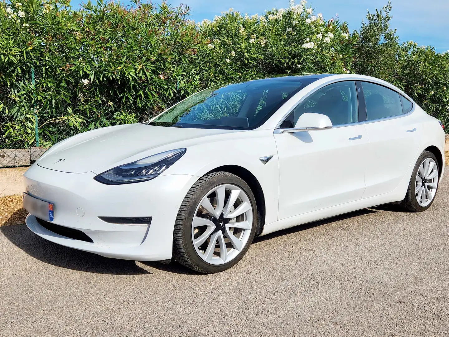 Tesla Model 3 MODEL 3 Long Range Dual Motor AWD Blanc - 1
