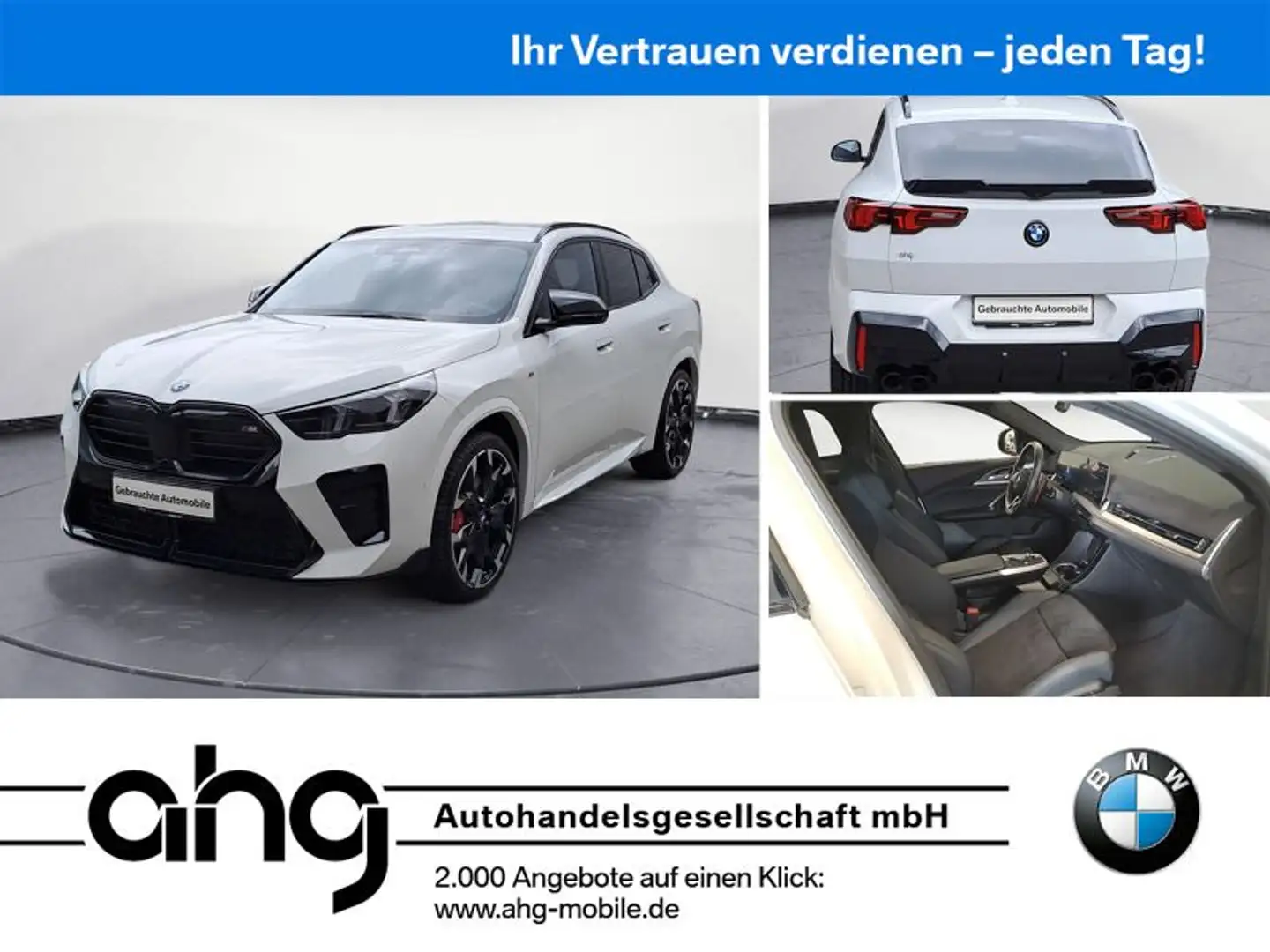 BMW X2 M35i xDrive Steptronic DCT Navi DSG Bluetooth Weiß - 1