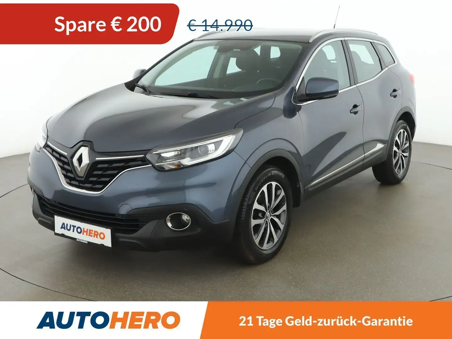 Renault Kadjar 1.2 TCe Conquest Aut. *TEMPO*NAVI*PDC*KLIMAAUT*BT* Grau - 1