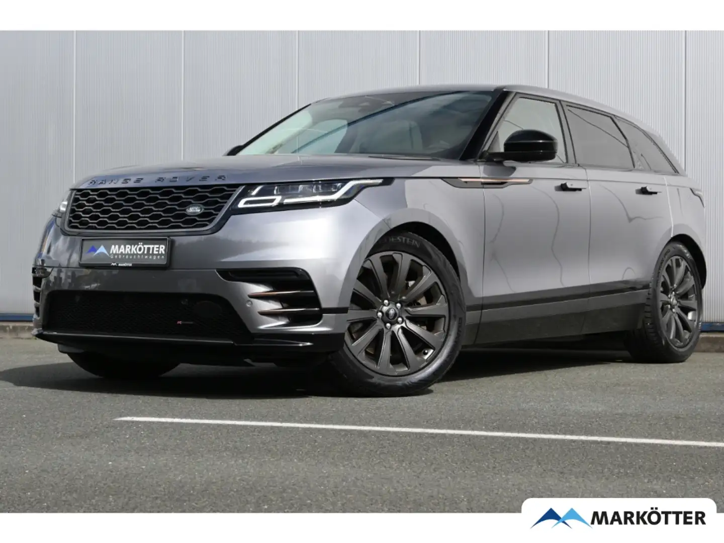 Land Rover Range Rover Velar D300 HSE R-Dynamic ACC/AHK Gris - 1