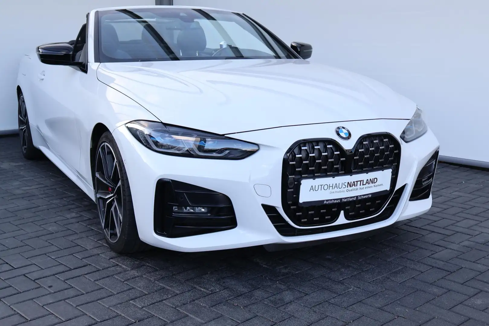 BMW 430 430 d  Cabrio M Sport Shadow  HuD Laser Standh. Blanc - 2