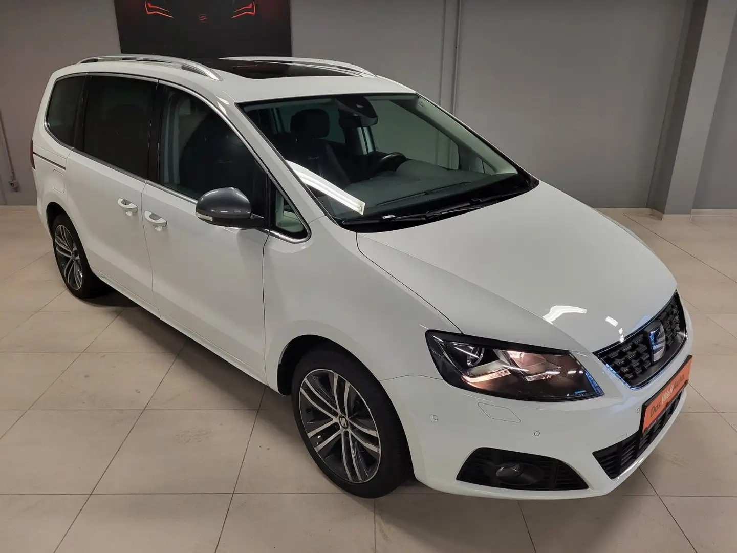 SEAT Alhambra "FR-Line" 1.4 TSI DSG *7-Sitzer*MwSt* Weiß - 1
