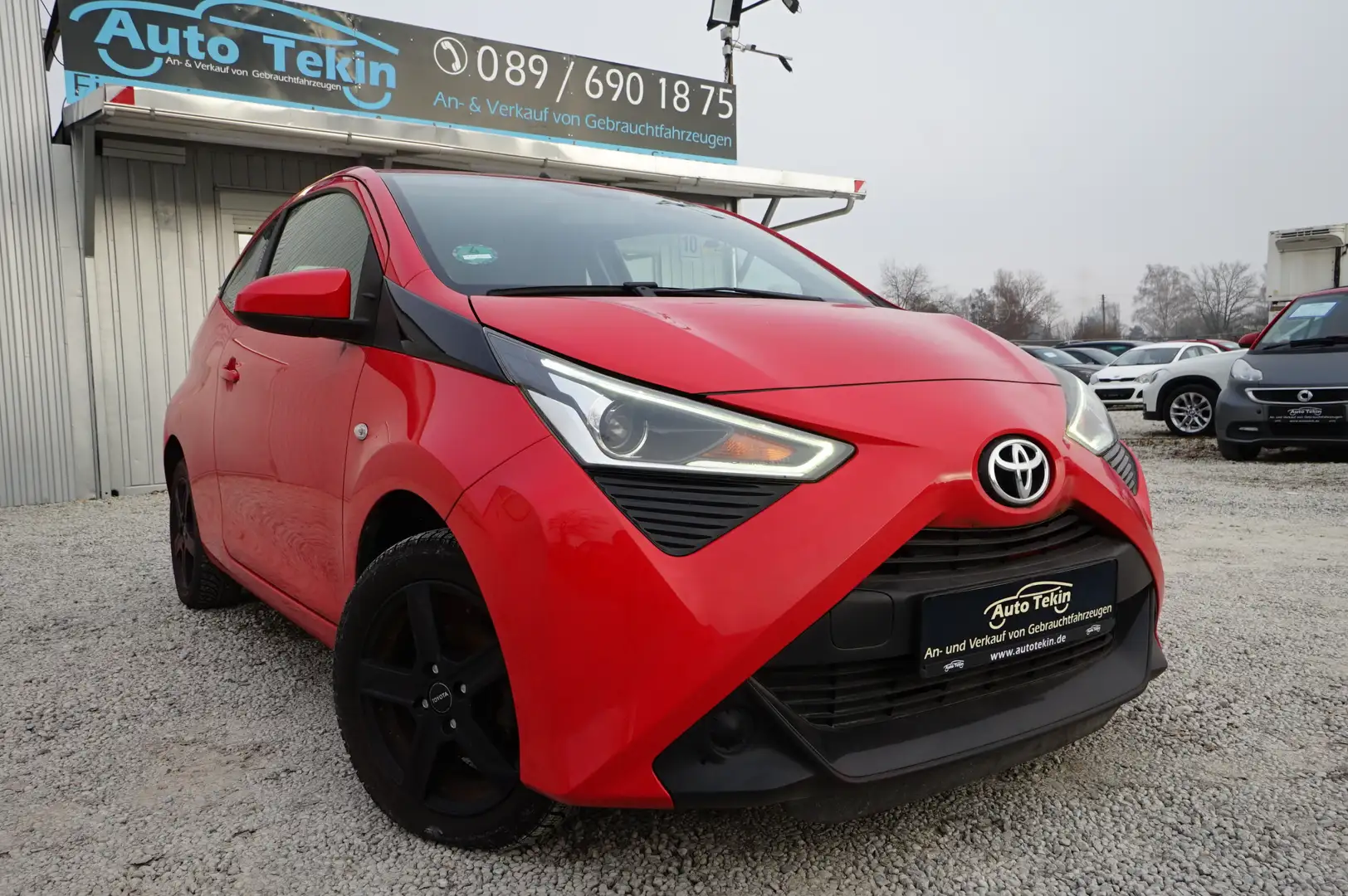 Toyota Aygo X-Play |Bluetooth| |Klima| |Tempomat| |EU6| Rouge - 1