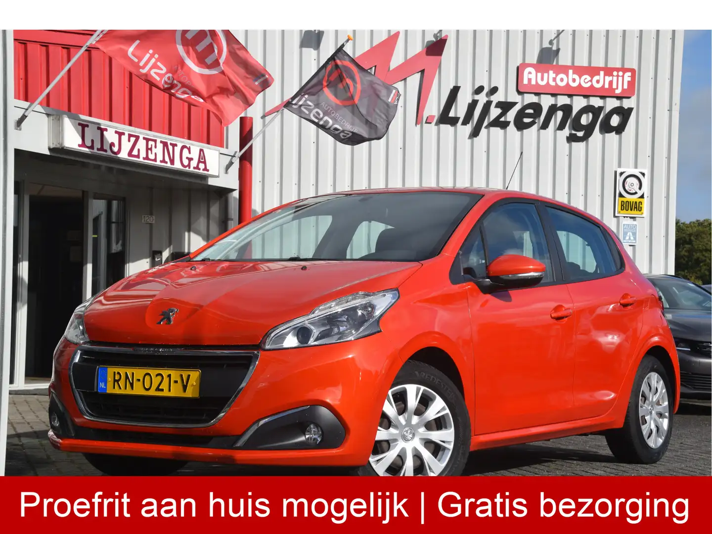 Peugeot 208 1.2 PureTech Blue Lion Carplay | DAB | Airco | Blu Oranje - 1
