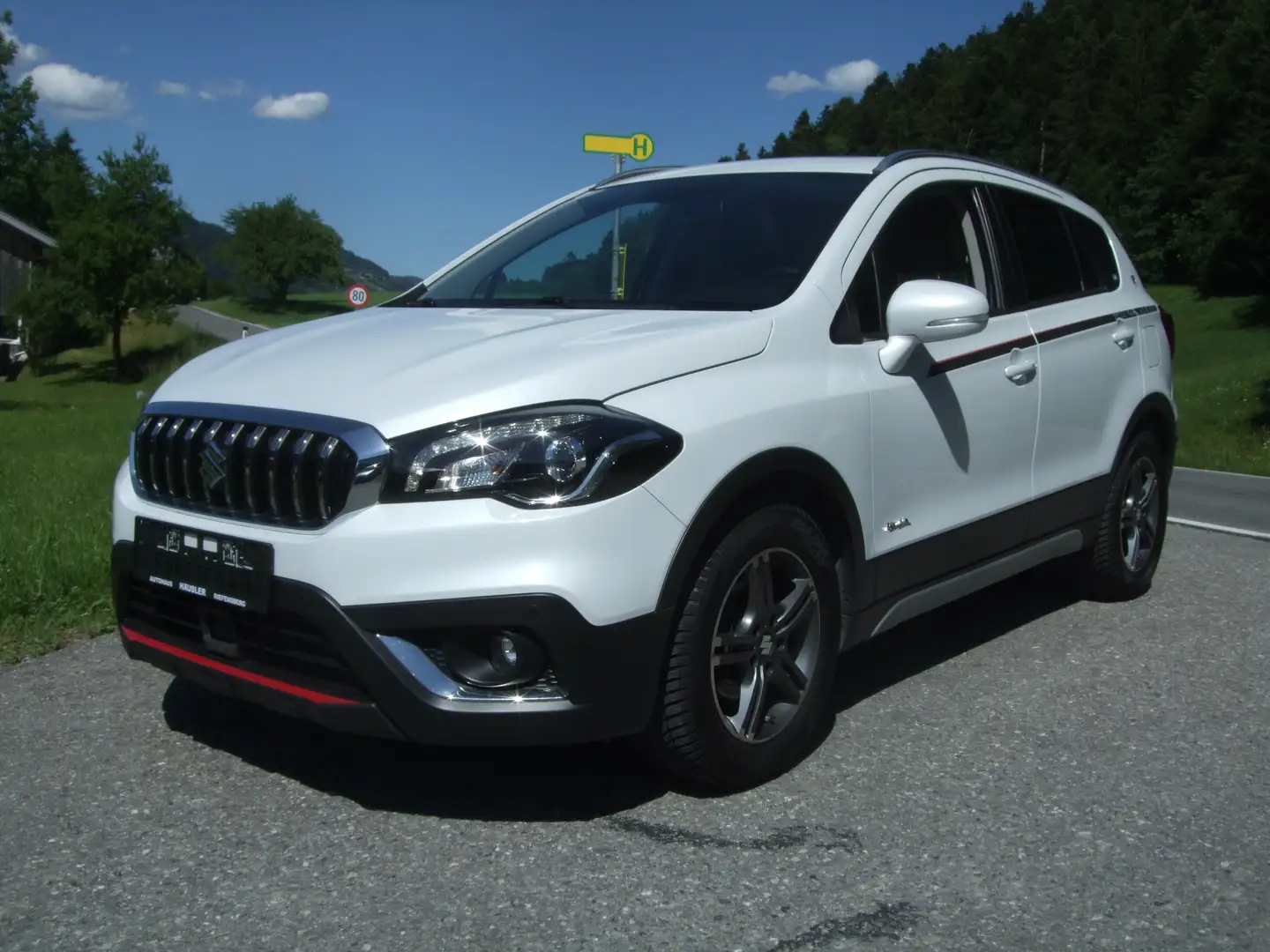 Suzuki SX4 S-Cross Flash 4WD Aut. Weiß - 1