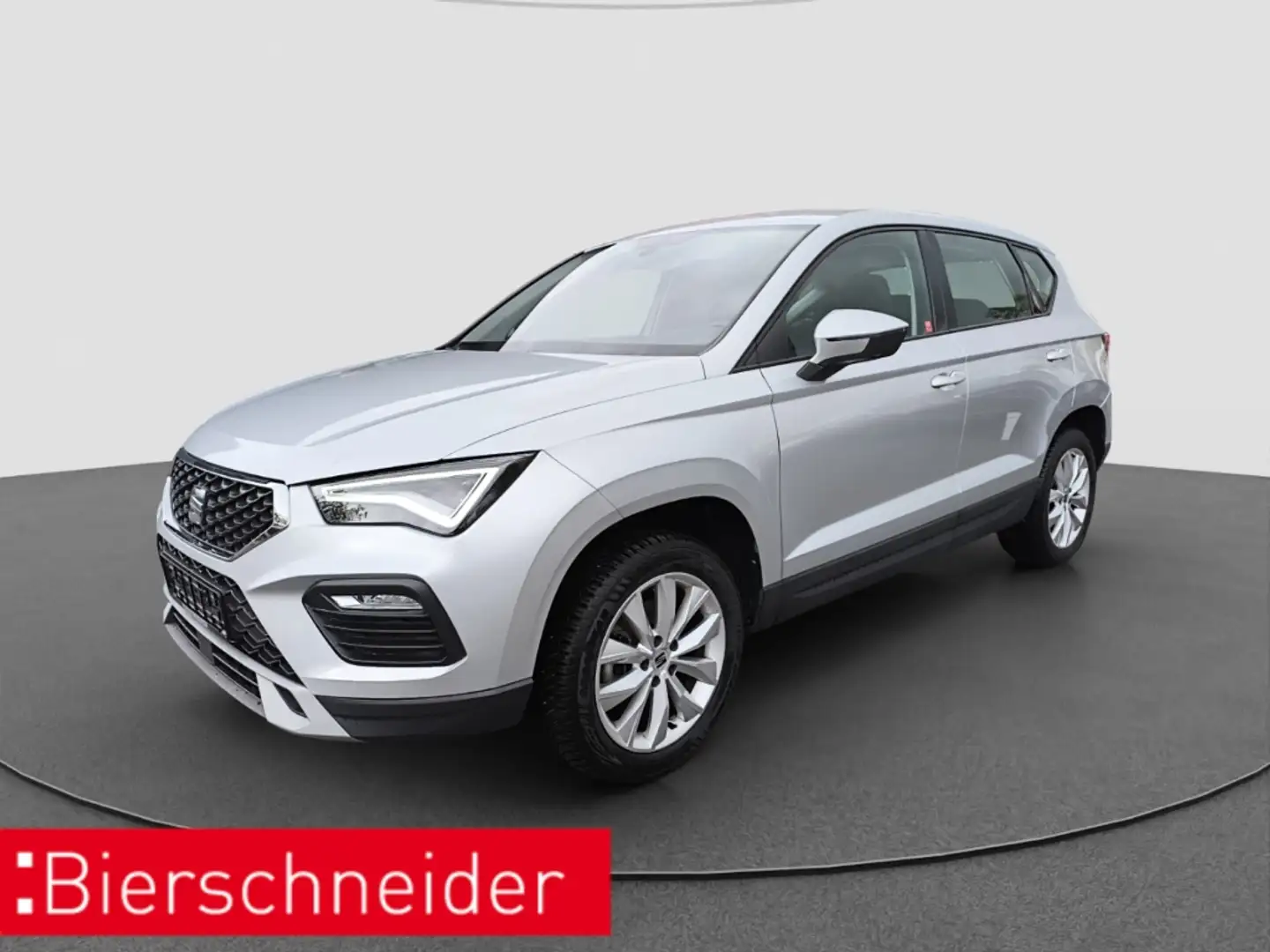 SEAT Ateca 1,5 TSI Style NAVI AHK PDC SITZHEIZUNG 17LM Plateado - 1