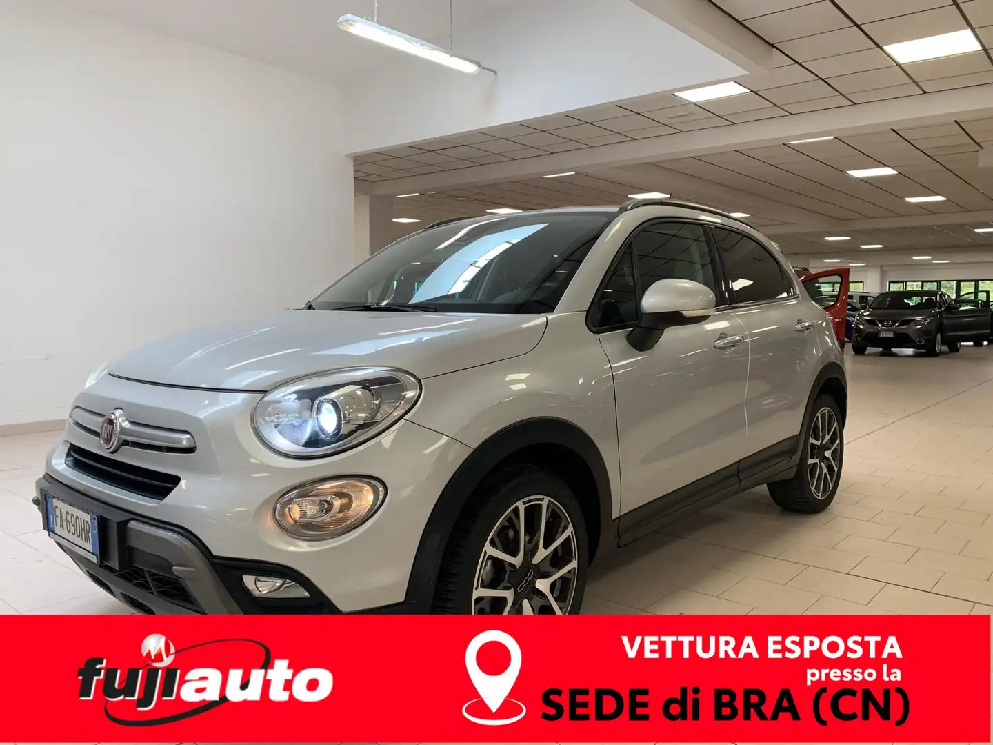 Fiat 500 500X 1.6 mjt Cross Plus 4x2 120cv Argento - 1