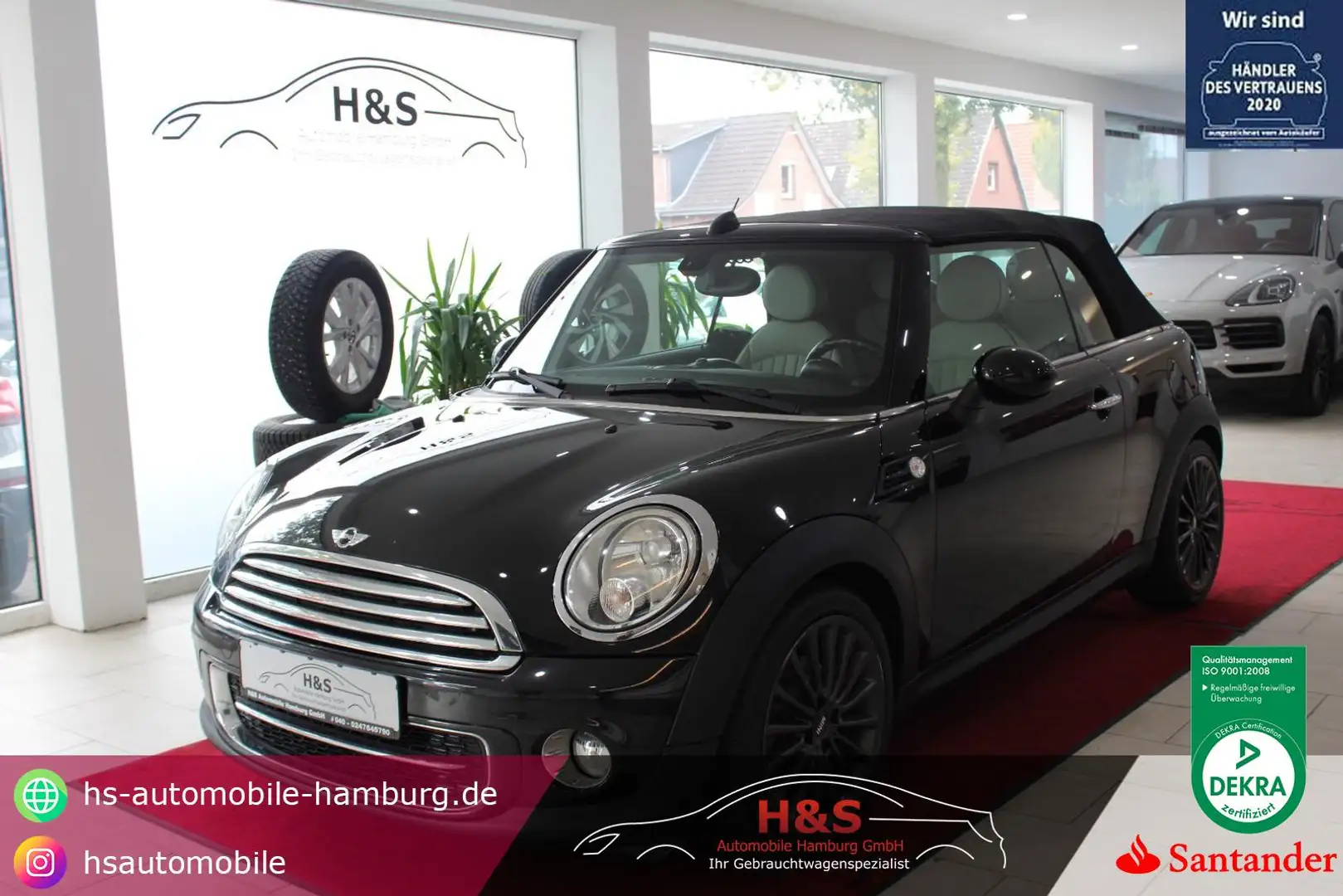 MINI Cooper D Cabrio Cooper D Cabrio *PDC*GJR* Schwarz - 1