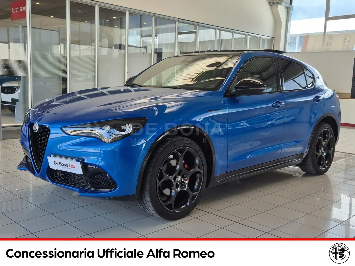 Alfa Romeo Stelvio 2.2 t competizione q4 210cv auto Blu/Azzurro - 1