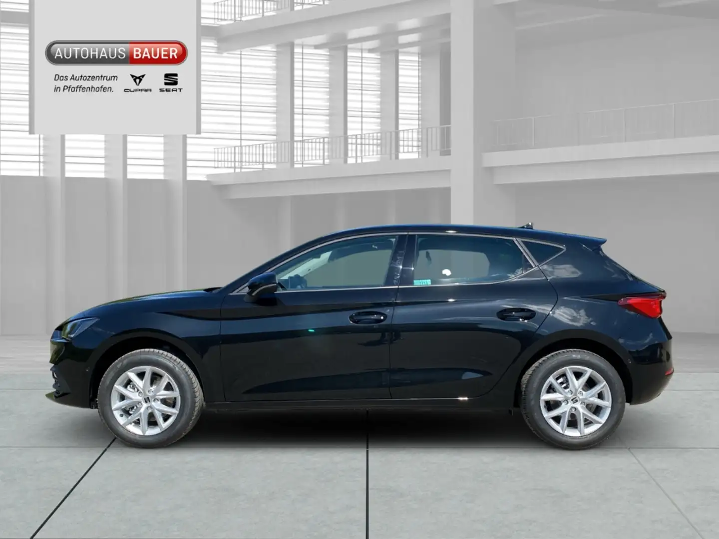 SEAT Leon 1.5 eTSI Road Edition DSG 110KW/150PS Sitzh. PDC v Schwarz - 2
