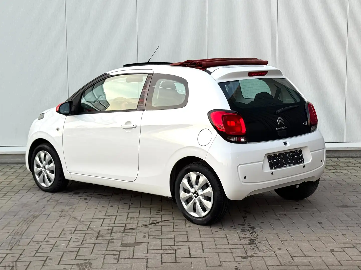 Citroen C1 ✅1.0VTi GARANTIE Airscape Airco CruiseC Parksens Blanc - 2