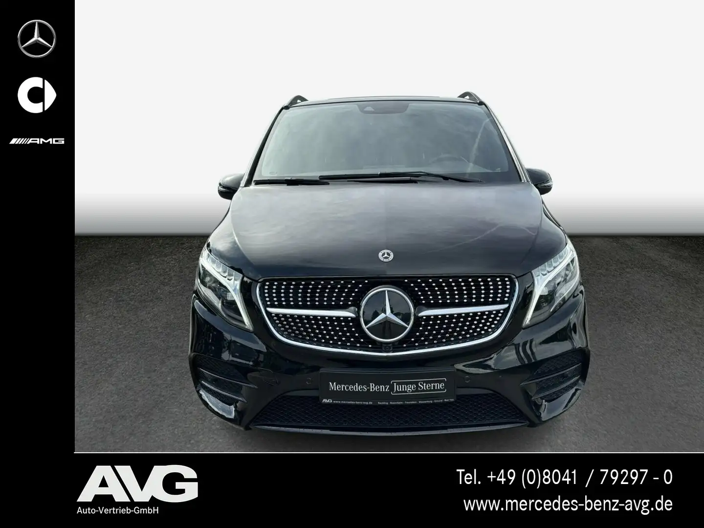 Mercedes-Benz V 250 V 250 d 4M ED/L AMG-Line 7-Sitzer ILS/MBUX/AHK LED Noir - 2
