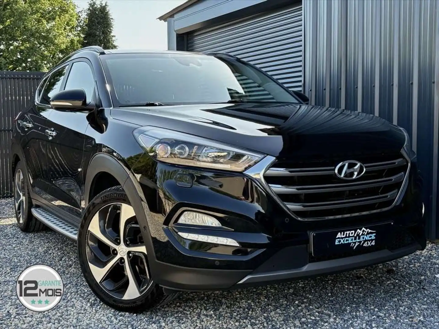 Hyundai TUCSON 1.7 CRDi 2WD Premium/ Full Options/ 1er Main Noir - 1