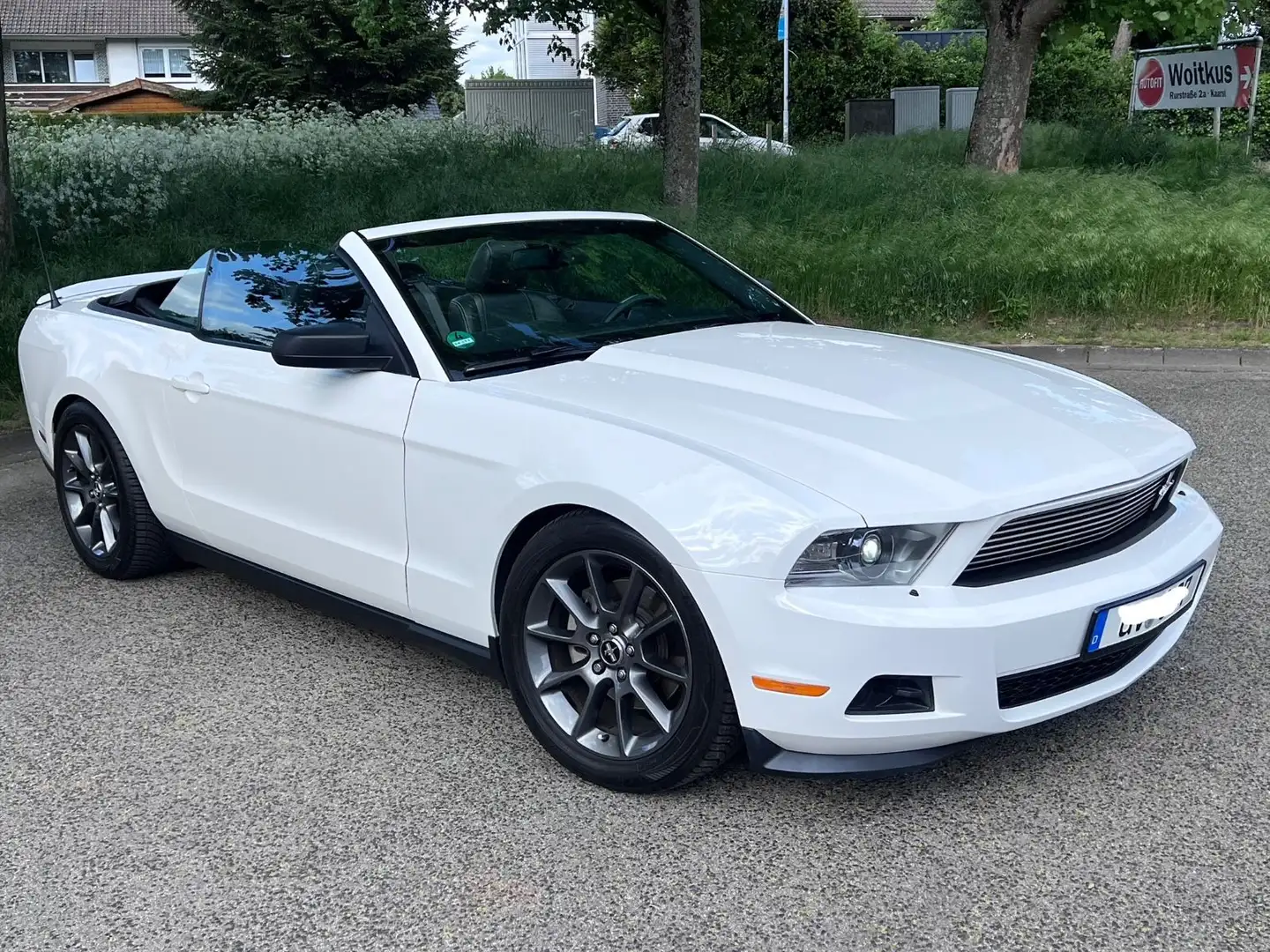 Ford Mustang 3.7 Cabrio Premium Sport Automatik Xenon Weiß - 2
