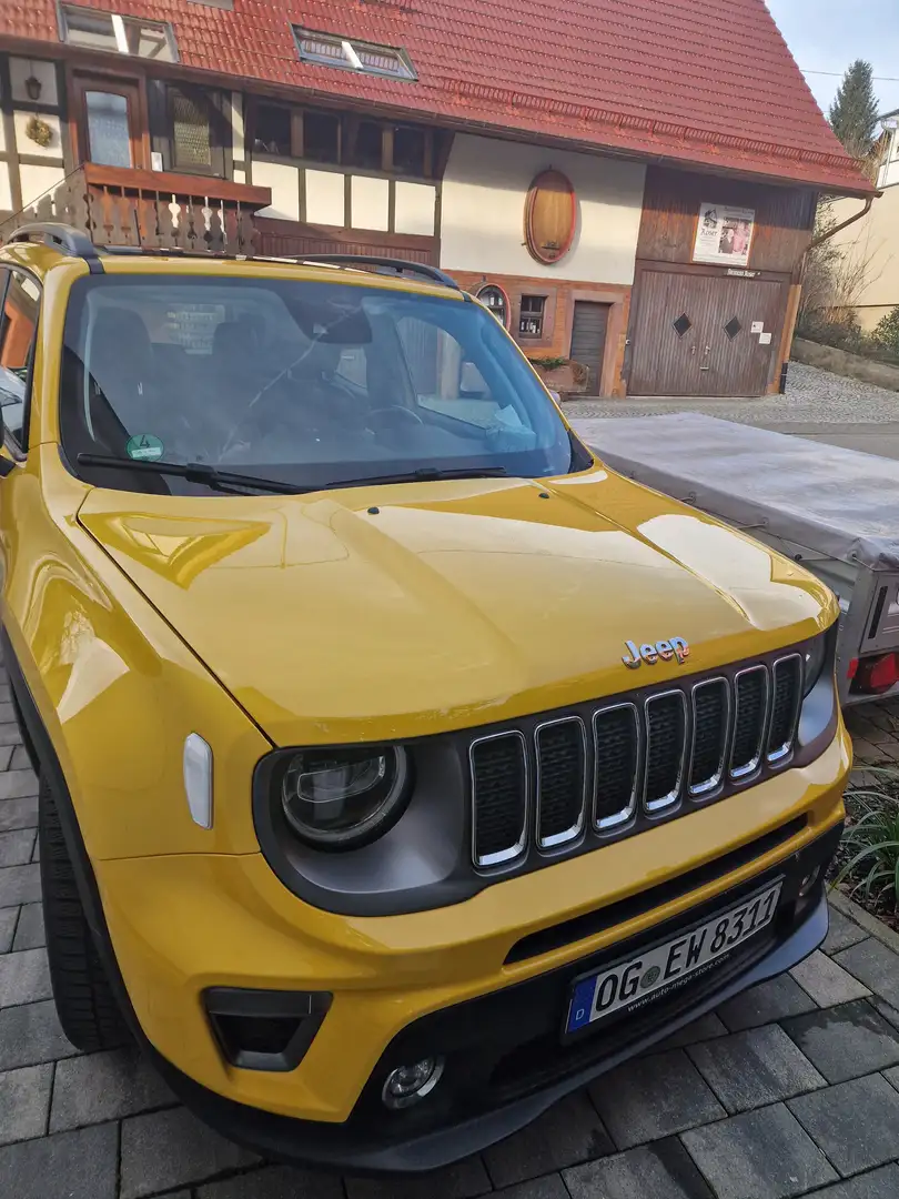 Jeep Renegade Limited.  Low Automatik Limited Jaune - 1