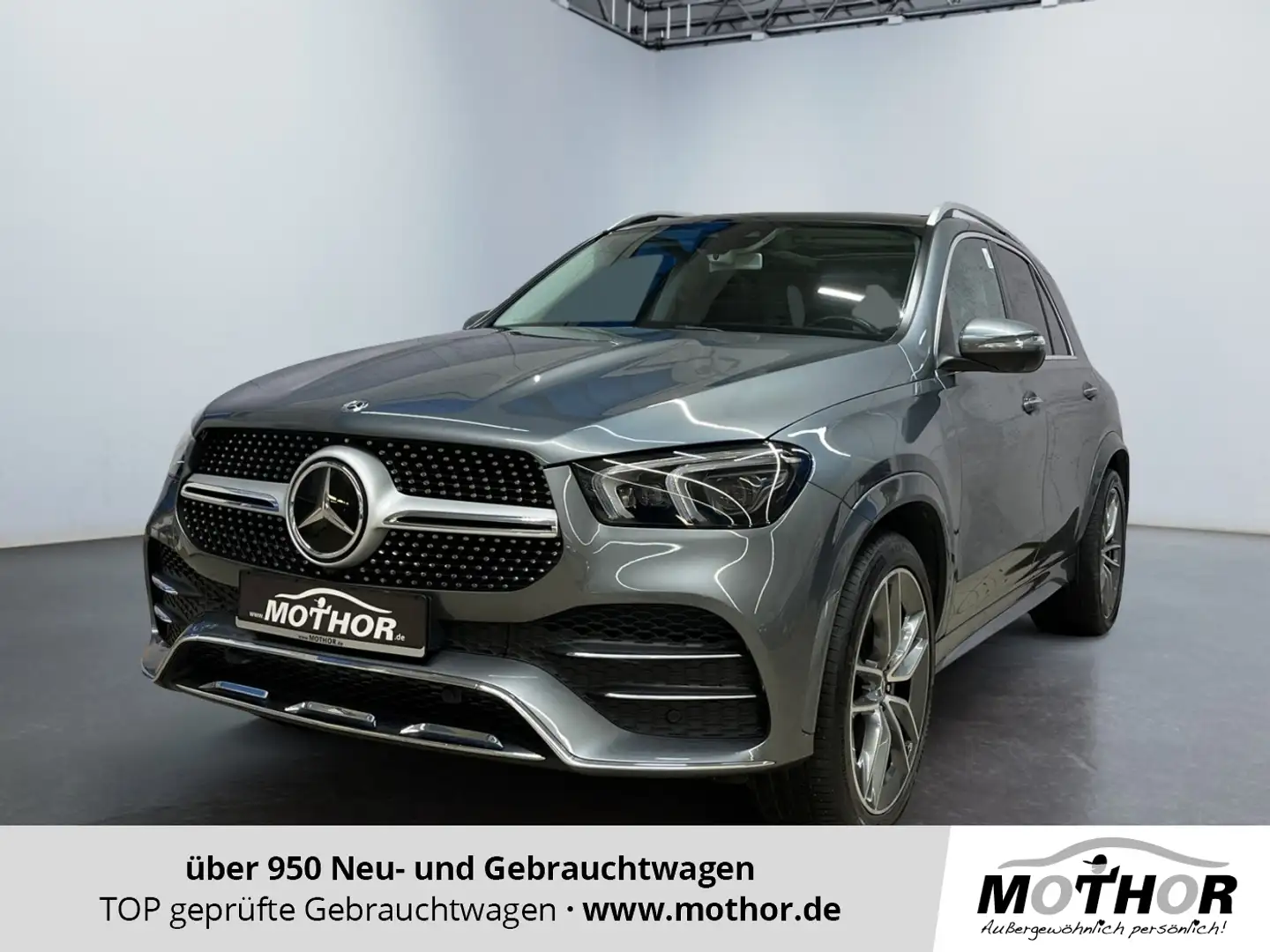 Mercedes-Benz GLE 400 d AMG Line Aut. 4Matic Navi Airmatic 360 Grau - 1